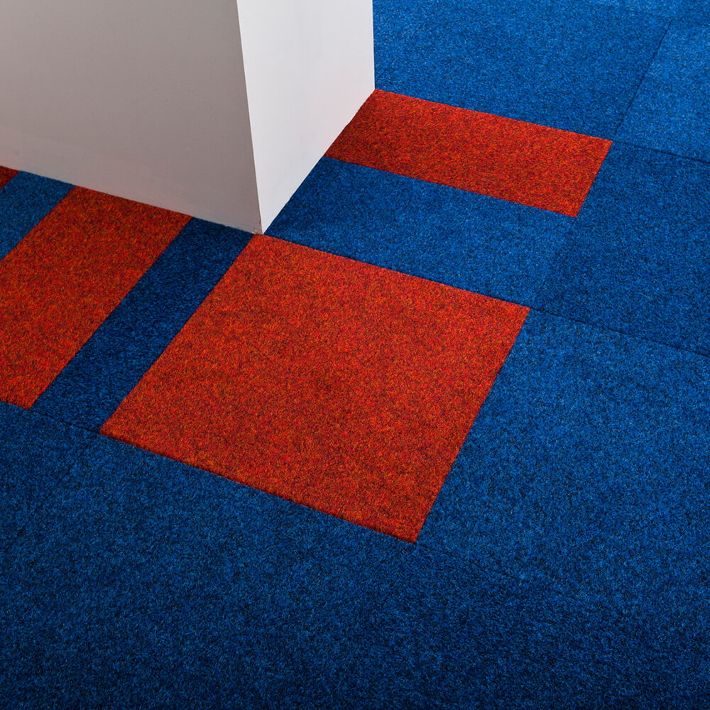 Burmatex Rialto Electric Blue Carpet Tiles DCTUK