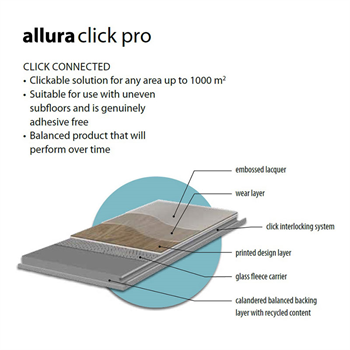 Forbo Allura Click Pro Taupe Texture