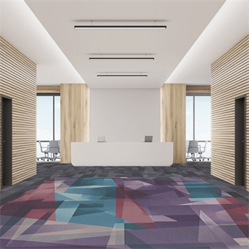 Milliken Edge Lit Carpet Tiles