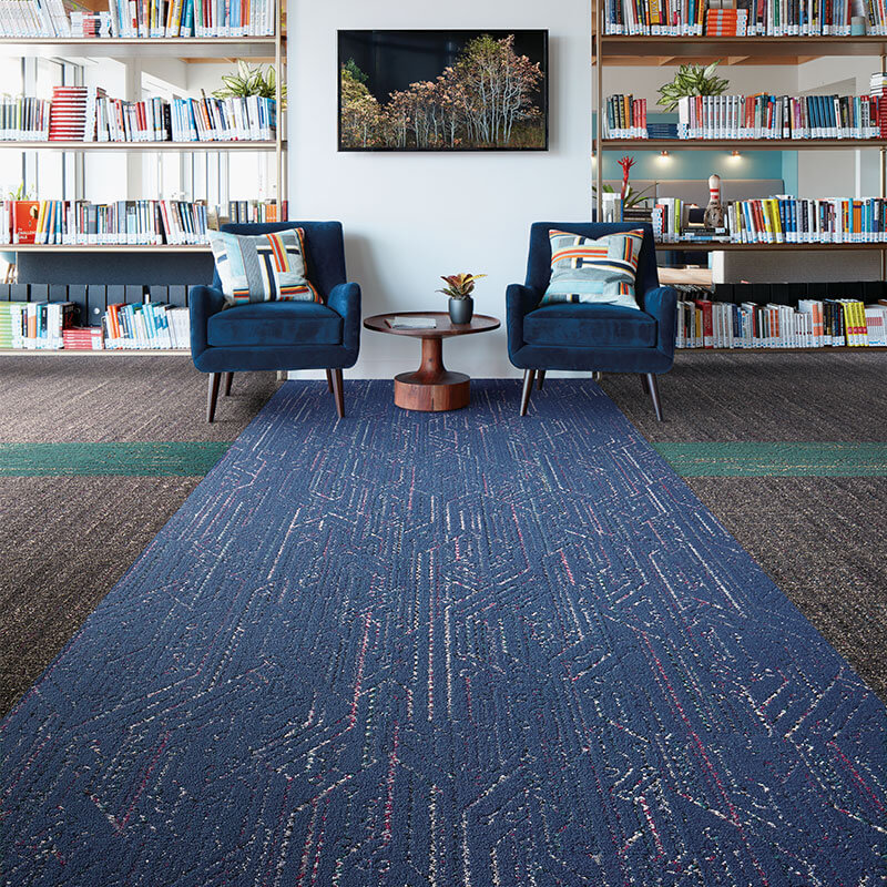 Interface Visual Code Static Lines Carpet Planks