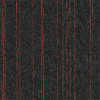 Interface Flash Line Carpet Planks - Ruby Flash 4289006