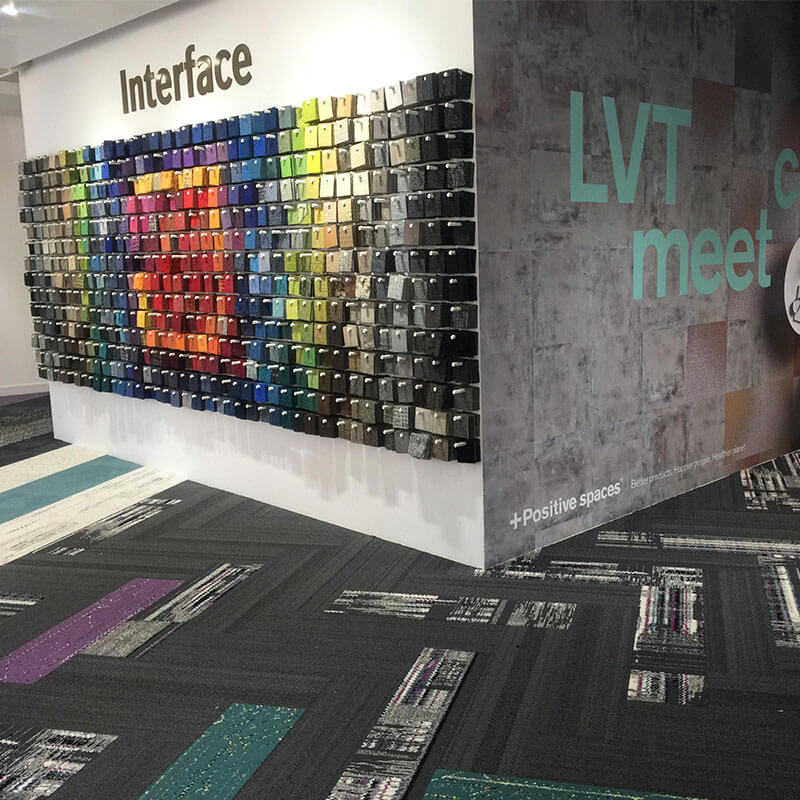 Interface Visual Code Circuit Board Carpet Planks