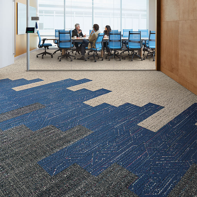 Interface Visual Code Static Lines Carpet Planks