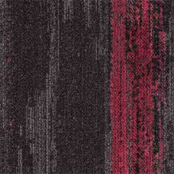 Milliken Colour Compositions Volume II Carpet Planks - Coal/Carnation CMP168/27