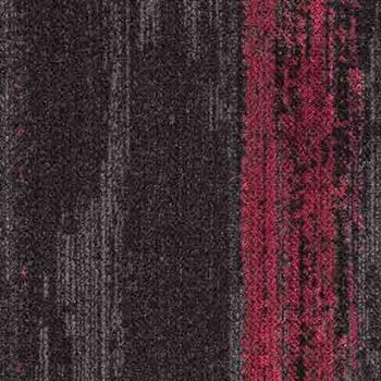 Milliken Colour Compositions Volume I Carpet Planks - Coal/Carnation