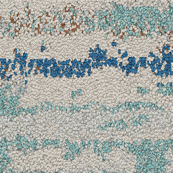 Interface Upon Common Ground Undulating Water Carpet Planks -  2526002 Saltwater