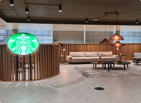 Starbucks London flooring project