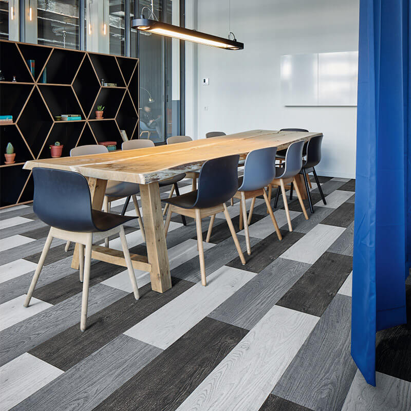 Forbo Flotex Wood Effect American Wood Carpet Planks - DCTUK