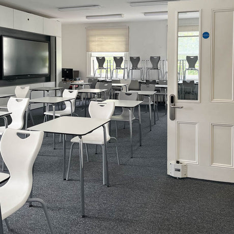 Nouveau Basics Black Fleck Carpet Tiles - DCTUK