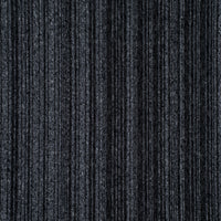 Nouveau Basics Black Graphite Stripe Carpet Tiles