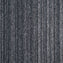 Nouveau Basics Graphite Grey Stripe Carpet Tiles - DCTUK