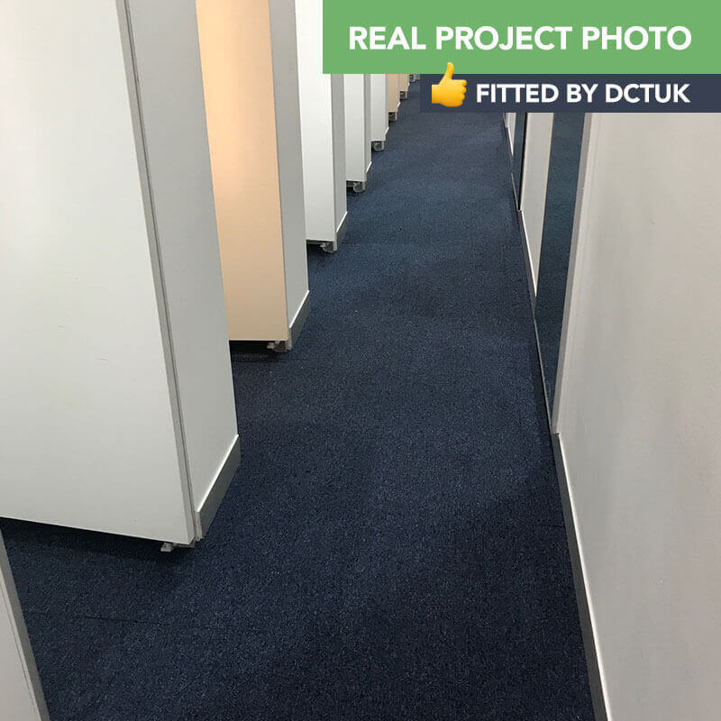 Nouveau Essentials Dark Blue Carpet Tiles - DCTUK