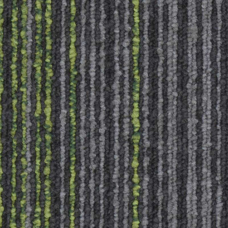 Nouveau Infinity Accent Green Steel Carpet Tiles - DCTUK