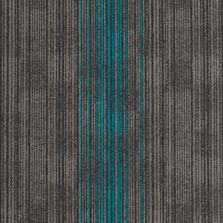 Nouveau Infinity Accent Steel Cyan Carpet Tiles - DCTUK
