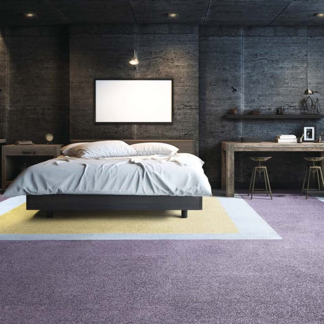 Nouveau Plush Almond Carpet Tiles - DCTUK