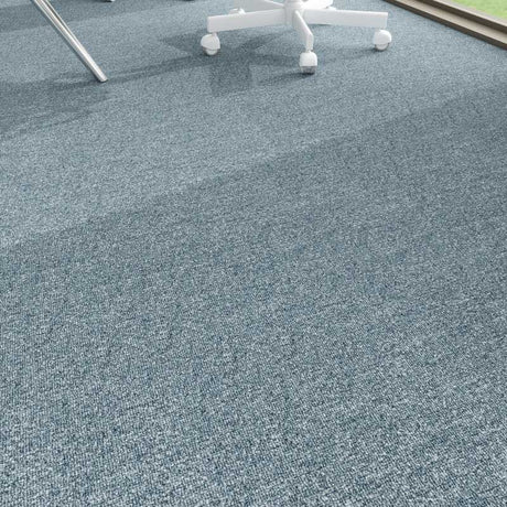 Nouveau Workspace Almost Black Carpet Tiles - DCTUK