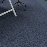 Nouveau Workspace Almost Black Carpet Tiles - DCTUK