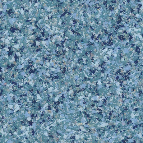 Polysafe Mosaic PUR Freshwater 4145 Sheet Vinyl - DCTUK